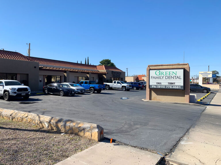green exterior dental office 768x576